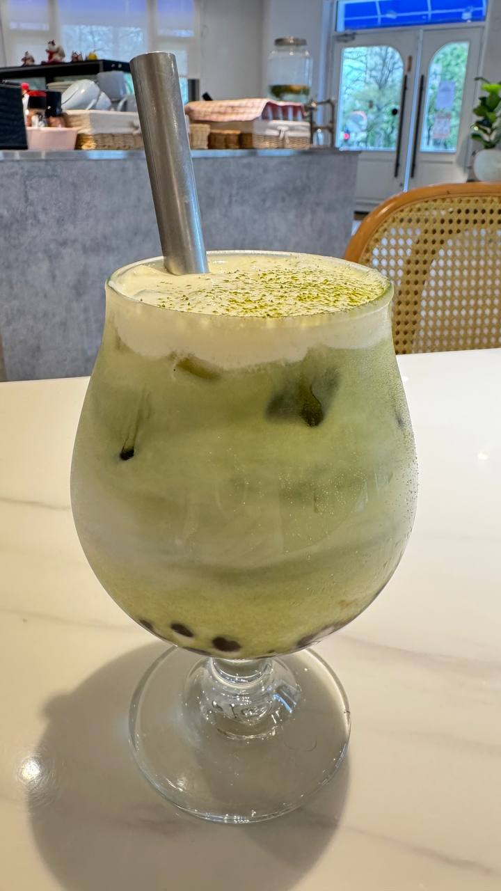 抹茶珍珠鮮奶茶
